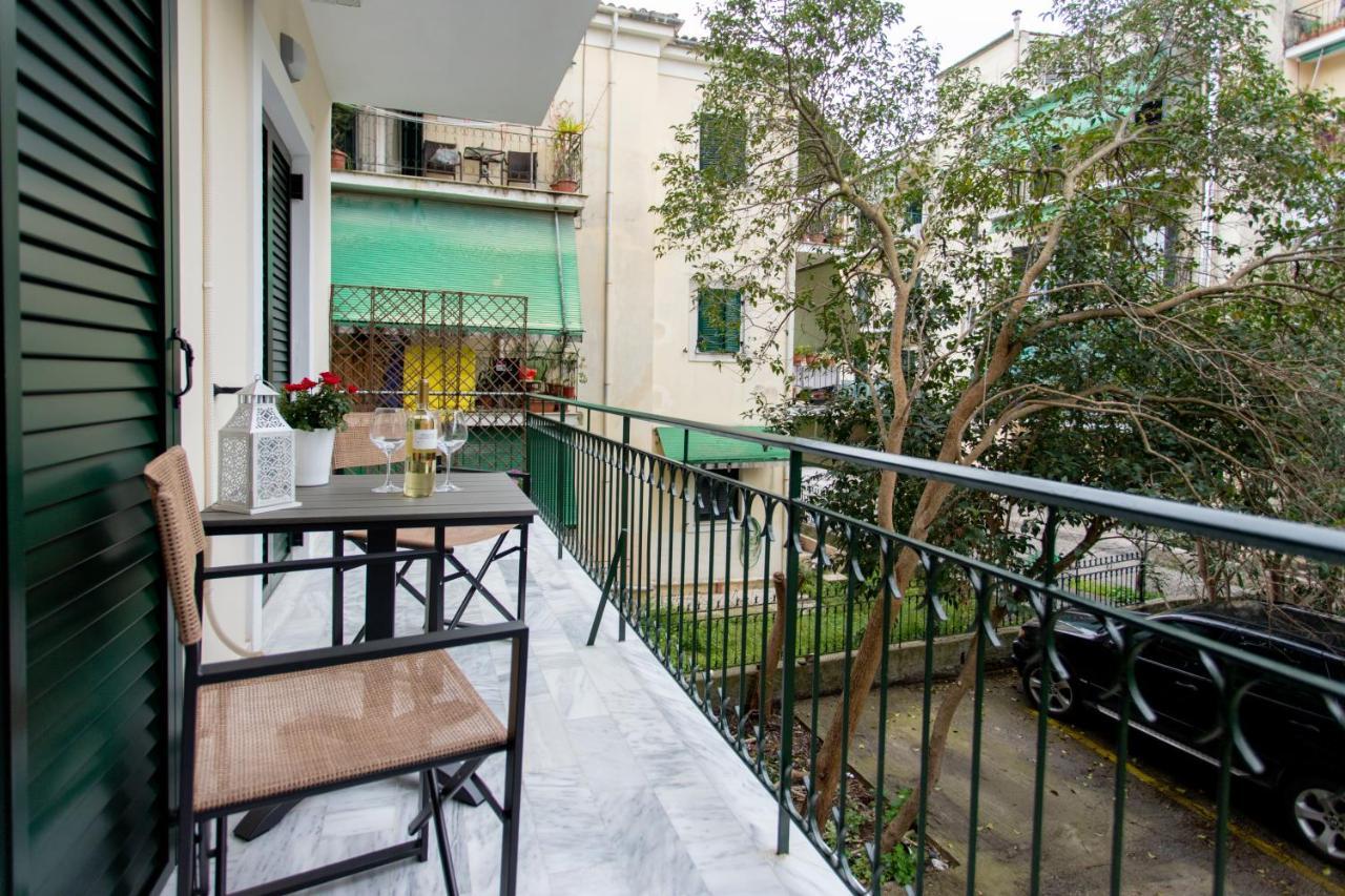 Luxury Apartment In Garitsa Bay Korfu Dış mekan fotoğraf